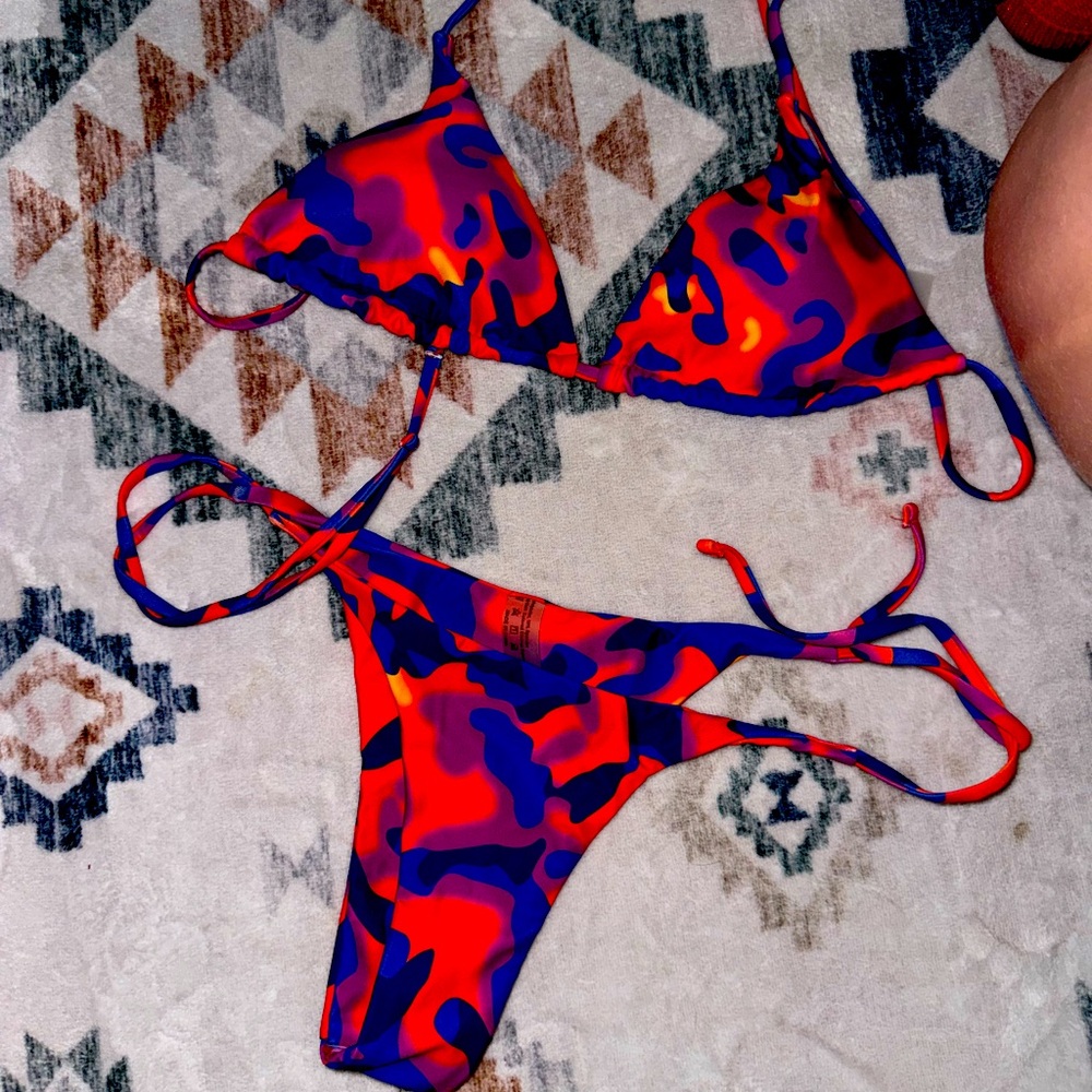 Bright bikini